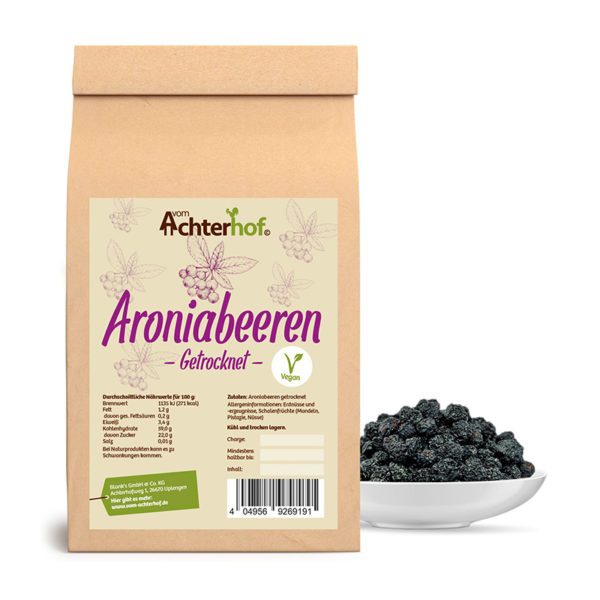 vom Achterhof Aroniabeeren 250g