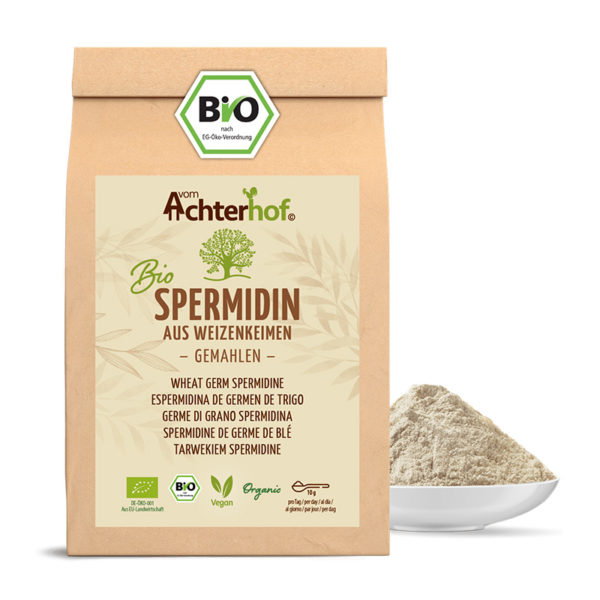 vom Achterhof BIO Spermidin aus Weizenkeimen 500g