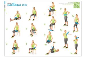 Pinofit Faszienrolle Stick – Bild 3